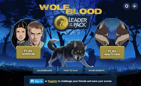wolfblood leader of the pack game