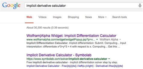 How to do second derivative implicit differentiation using Wolfram