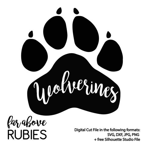 wolverine paw print border clipart 10 free Cliparts Download images
