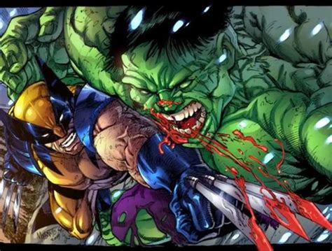 wolverine vs hulk comic