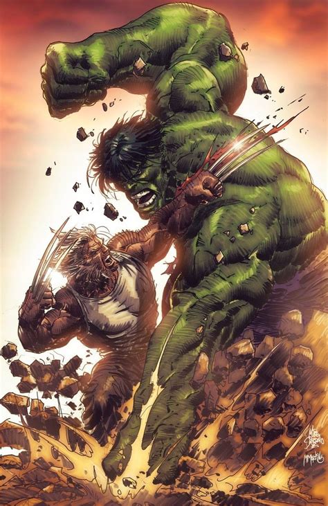 wolverine vs hulk cover
