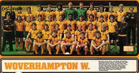 wolves fc team photo 1992 players