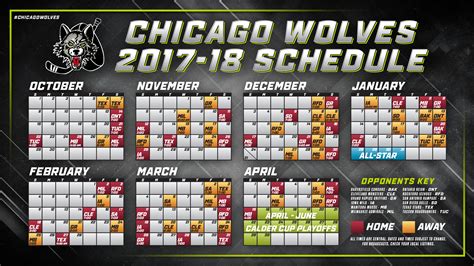 wolves hockey game schedule