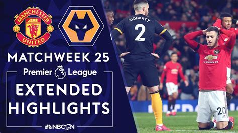 wolves v man utd highlights