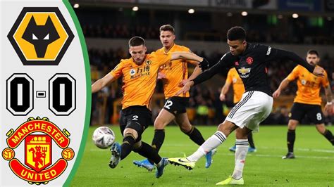 wolves vs man united highlights today