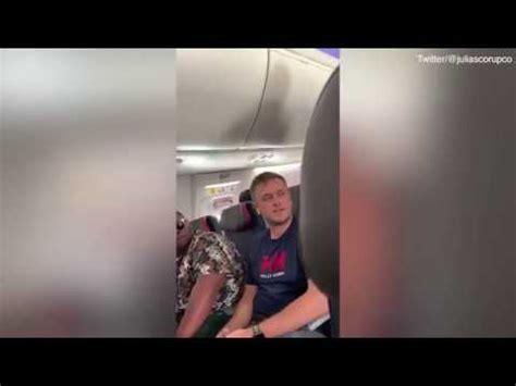 Woman 'hulk smashes' laptop on man after profanityfilled rant on crowded plane Newshub