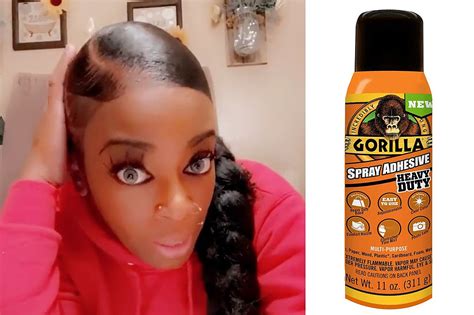 This Woman Used Gorilla Glue Spray On Her Hair & Ended Up In The