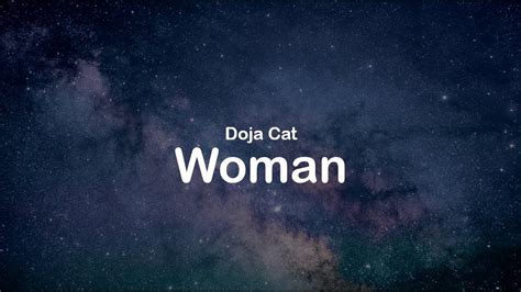 woman by doja cat clean