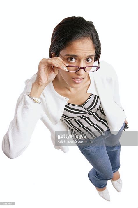 Woman Looking At Camera Reference