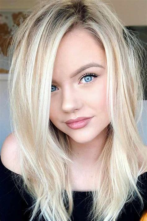 23 Ideal Blonde Hairstyles for Women with Blue Eyes