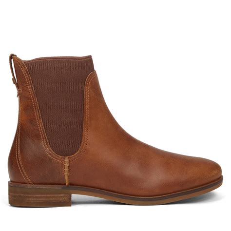 women's chelsea boots brown