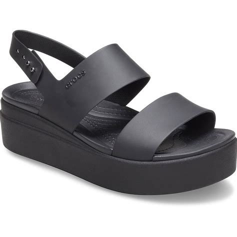 women's crocs brooklyn low wedge sandals