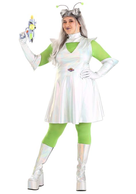 Women's Plus Size Alien Costume