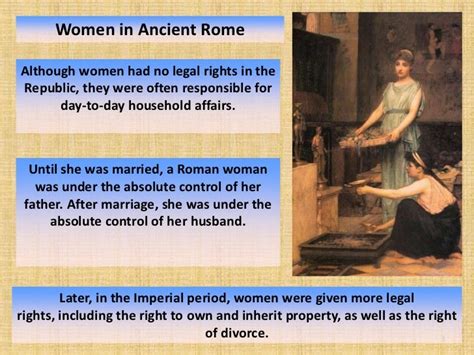 women's rights in ancient rome
