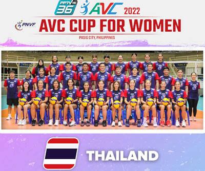 women's volleyball schedule thailand