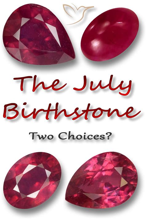 women birthstone july ruby