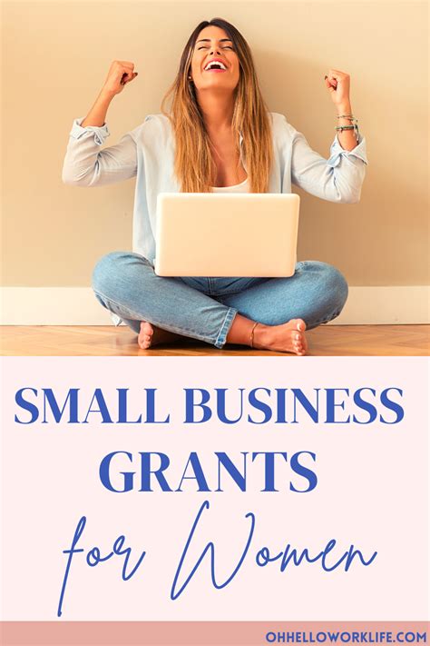 women grants for small business startup