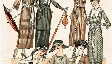 1918 dresses Evolution of fashion, Fashion history, 1918 fashion