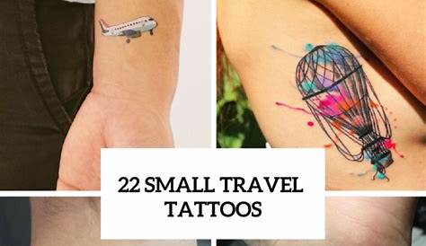 Womens Small Travel Tattoo Pin On s