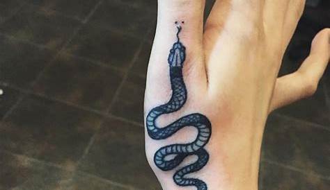 Womens Snake Hand Tattoo Freehand By Mirko Augugliaro At Parliament