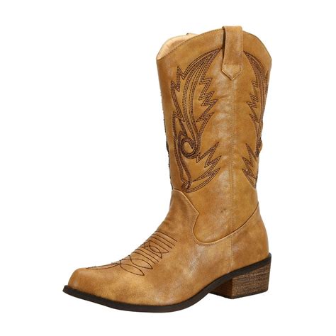 womens cowboy boots wide calf