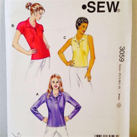 Womens Golf Shirt Sewing Pattern