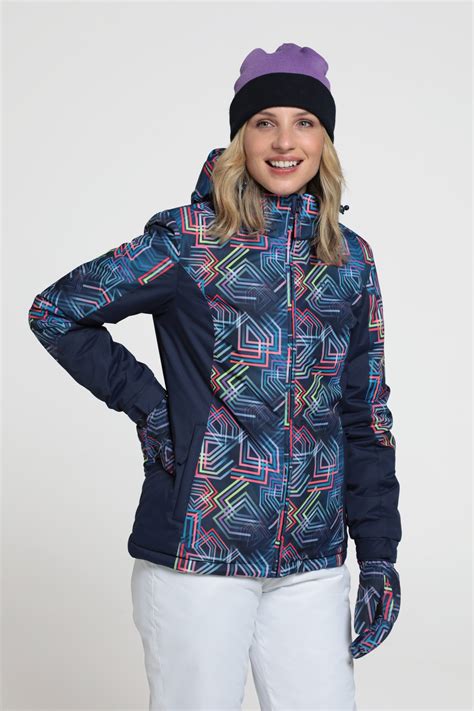 Womens Ski Jackets Patterned