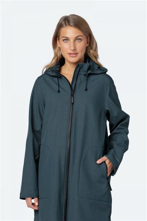 Womens Soft Shell Raincoat
