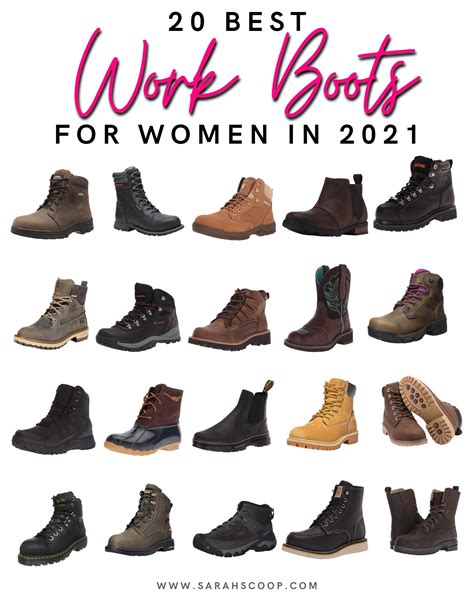 womens work boot brands