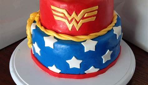 My Wonder Woman Birthday Cake - CakeCentral.com