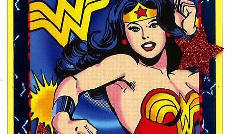 Wonder Woman Birthday Card - Etsy