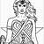 wonder woman colouring pages video