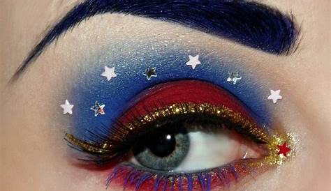 wonder woman face paint | Cool halloween makeup, Wonder woman makeup
