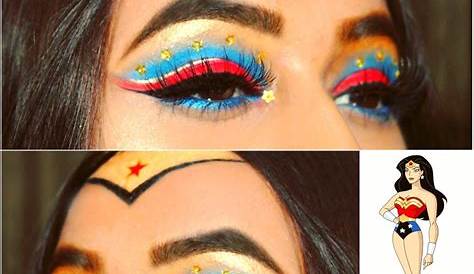 Wonder Woman Inspired Makeup | Makeup inspiration, Makeup looks, Makeup