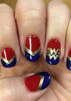 Wonder Woman Nail Stickers: Show Your Superhero Style!