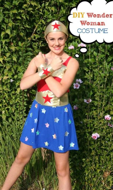 wonder woman diy costume ideas