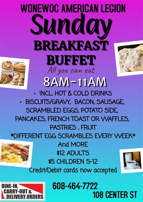 Wonewoc Legion Breakfast