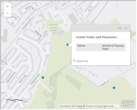 Wonford Exeter Area Printable Current Map