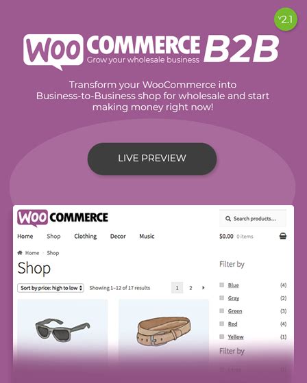 woocommerce b2b