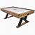 wood air hockey table