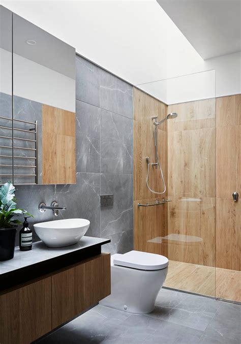 woodfloorbathroom Interior Design Ideas
