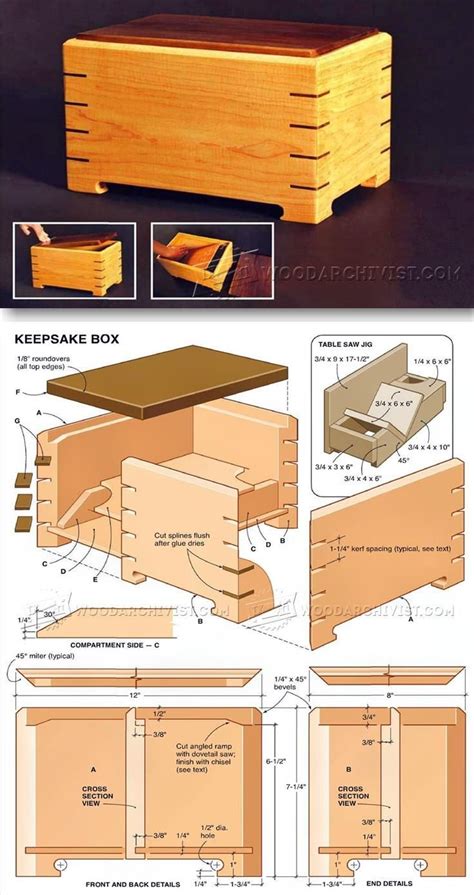 Inlay Box Plans Woodworking Plans and Projects