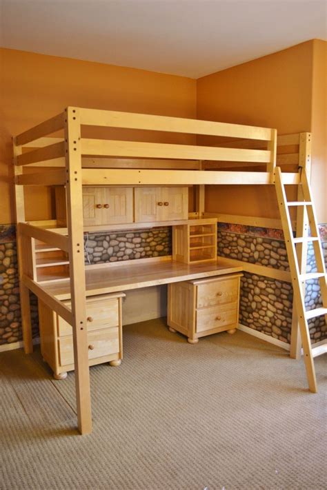 Woodwork Loft Bed Build Plans PDF Plans