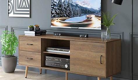 Wood Cabinet Design For Tv s Living Room India Wall en Latest