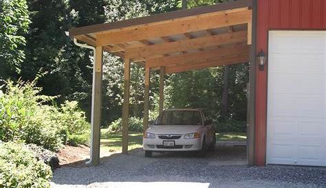 Wood Carport Attached To House 29 Awesome Designs Images
