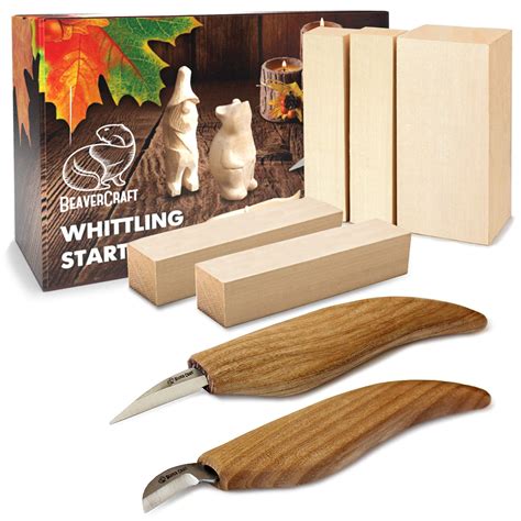 S10 Wood Carving Set of 12 Knives Beaver Craft wood carving tools