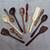 wood carving kitchen utensils