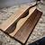 wood charcuterie board with handles