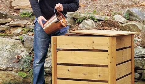 Wood Compost Bin Diy How To Build A Free Plans Cut List