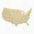 wood cutouts of the united states